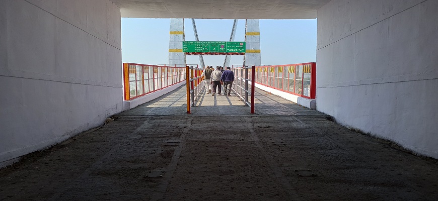 Janki Setu Entrance from Swargashram