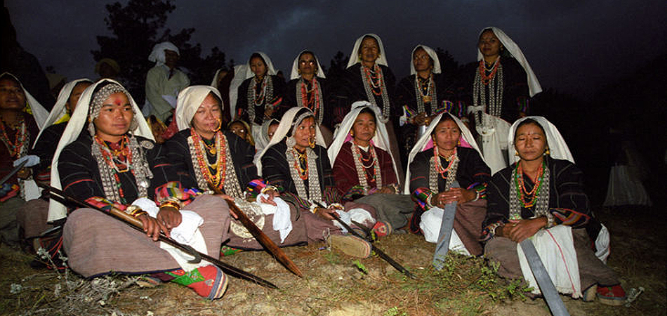 images of kandali festival pithoragarh
